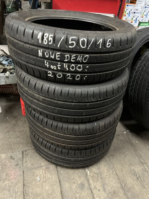 Nowe demo komplet opon Continental - montaż, gwarancja i faktura