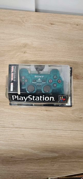 Playstation 1 Kontroler Pad Box Emerald Zielony