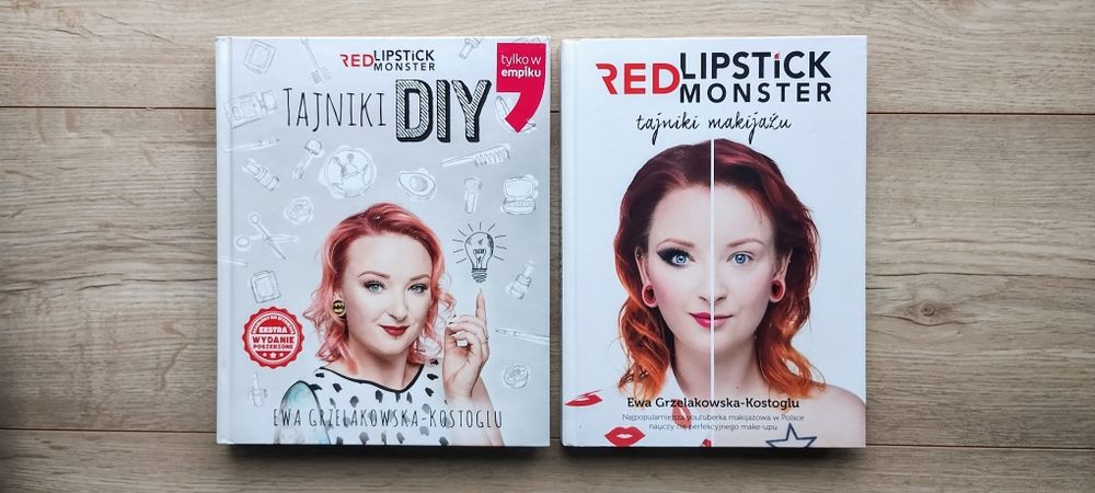RED LIPSTICK MONSTER książki + prezent książka Ludovica Comello