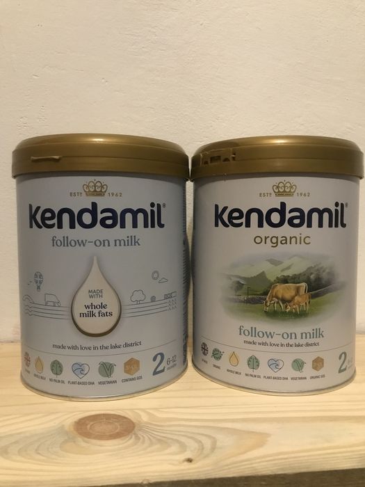 Кендаміл 1,2,3, Kendamil 1,2,3, суміш суха дитяча. Вік 0-12+ місяців