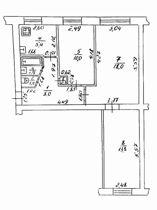 Продаж 3-кімнатної квартири на пр. Відродження