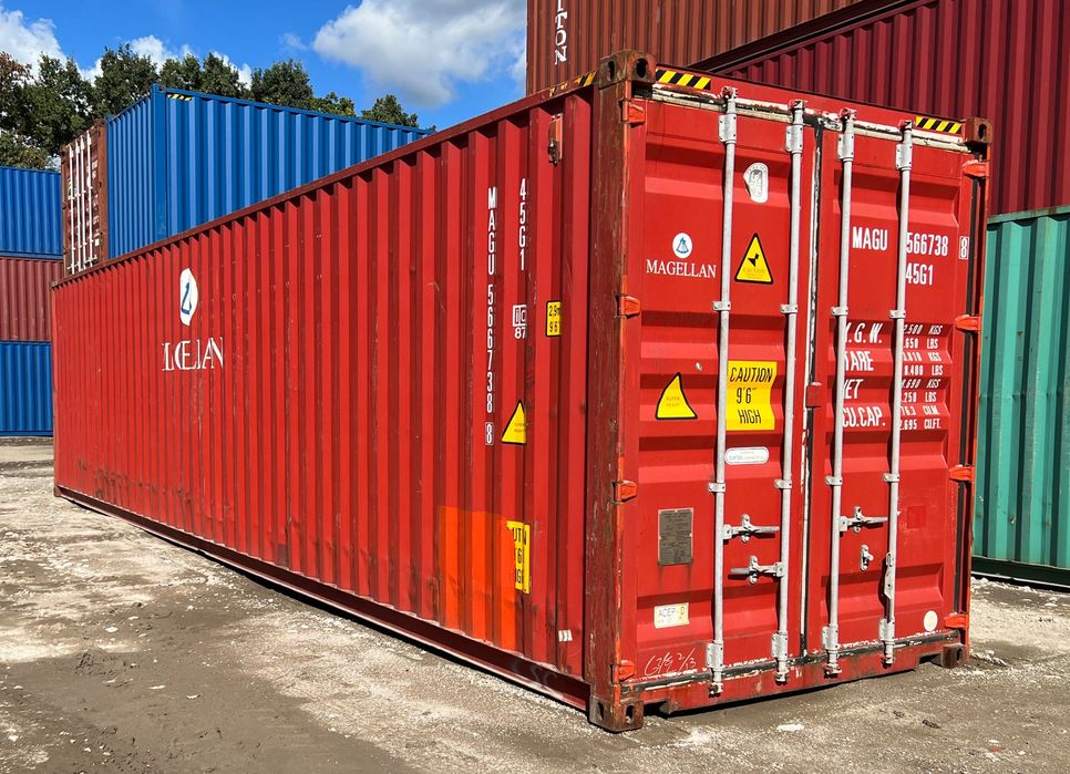 Kontener morski magazynowy 40 DV/HC 12 metrowy + transport