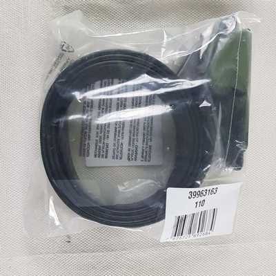 Męski pasek Levi's Black / Brown dwustronny czarny/brązowy- roz.110 cm