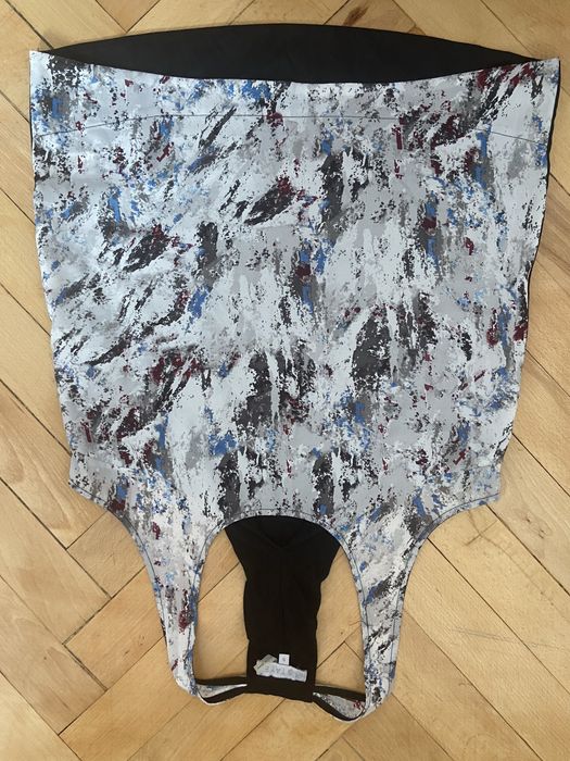 1 State 36  damska bluzka ramiączka szara czarna  lato Vintage