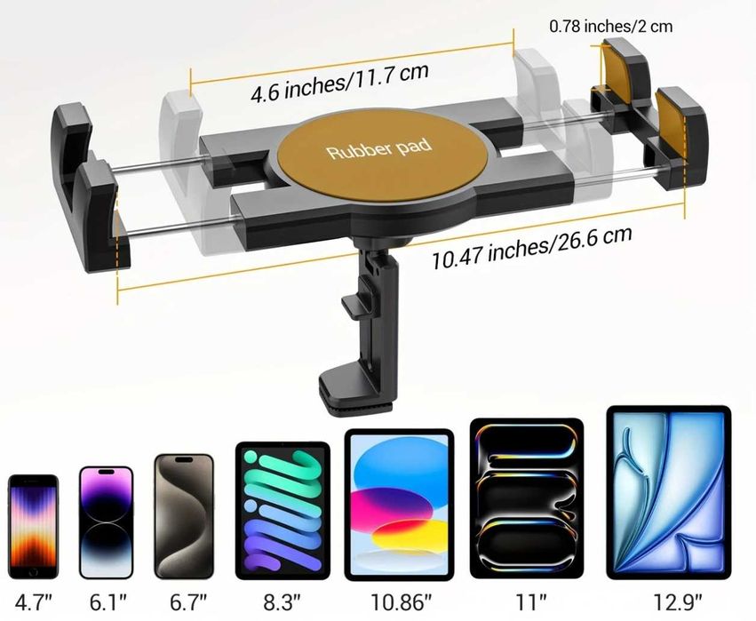 Suporte universal para telemoveis/tablets/consolas portateis