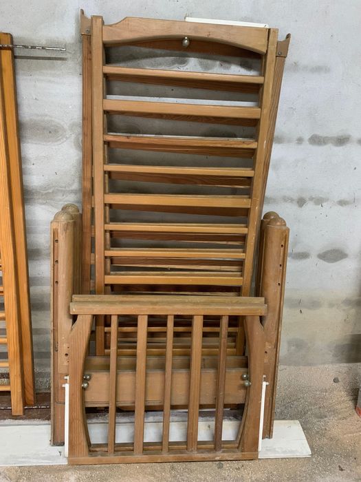 Cama de bebé e criança em madeira