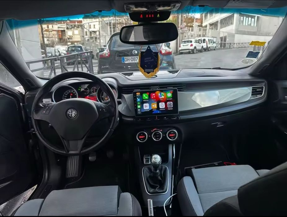 Rádio Alfa Romeo Giulietta Android 14 com GPS