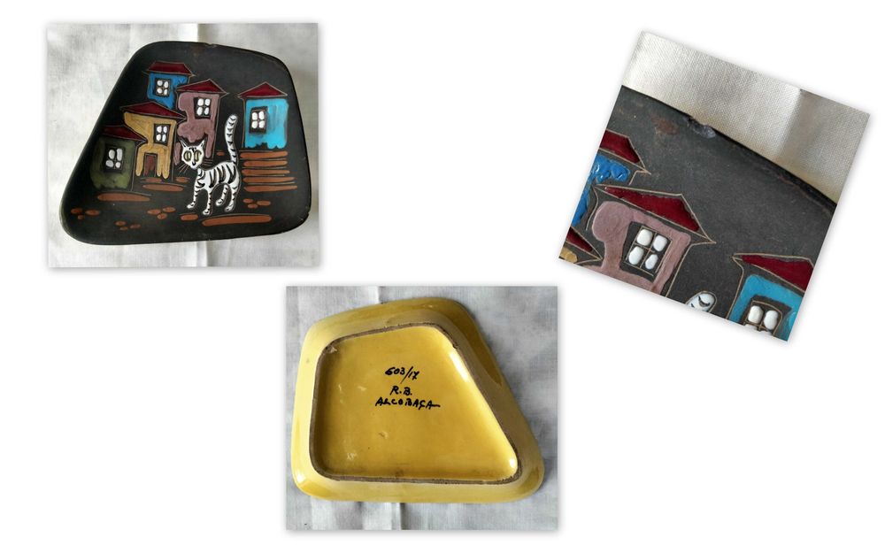 Jarra e Pratos antigos Raul da Bernarda, Alcobaça Portugal