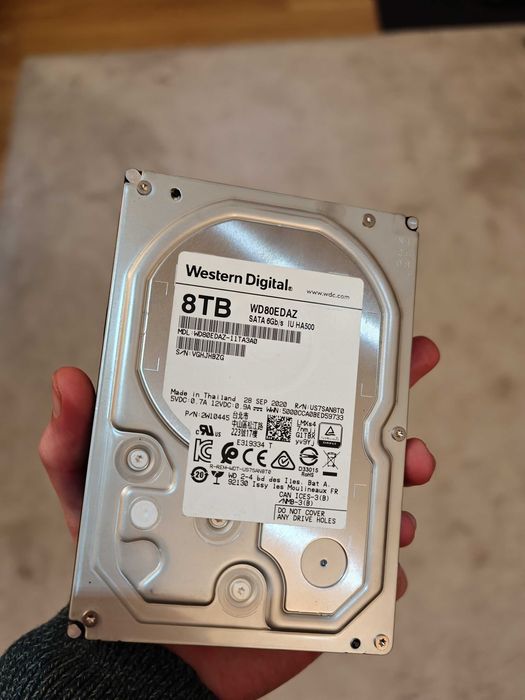 Western Digital Hard Drive - 8TB HDD64170318020610120