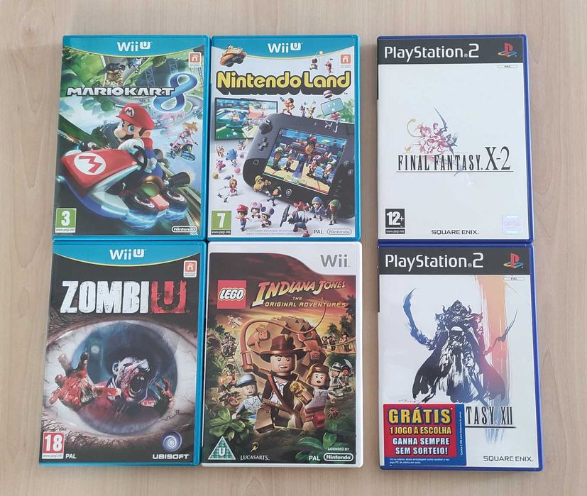 Jogos PS4 + PS3 + PS2 + Wii + Wii U (ver descrição)64297934237059123