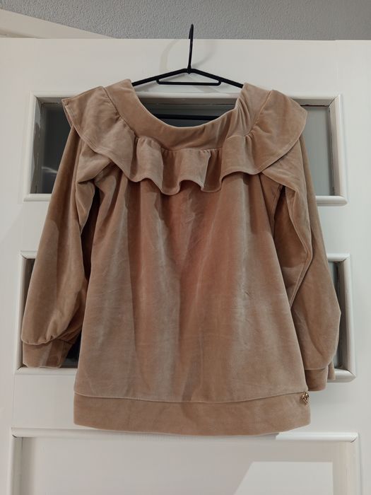 Bluza welurowa S