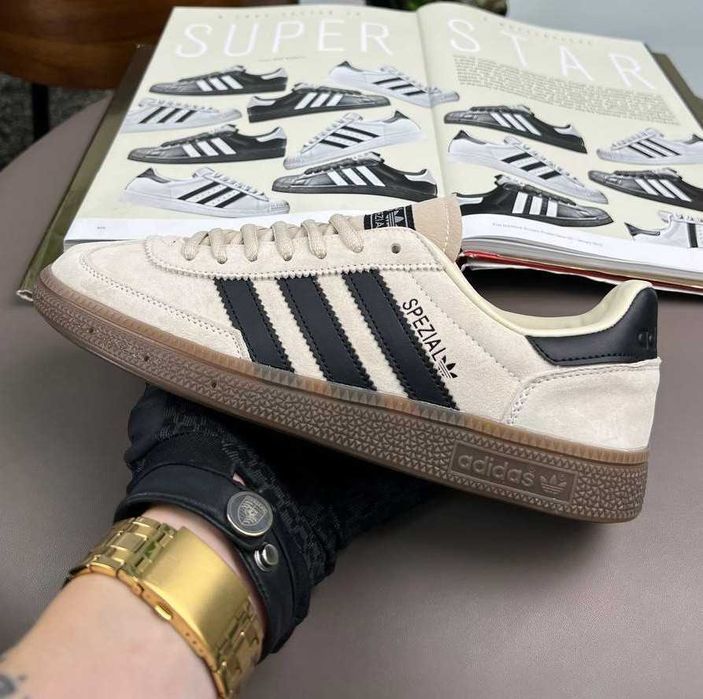 !SALE! Adidas Handball Spezial Beige Black 36 37 38 39 40 41 42 43 44 45