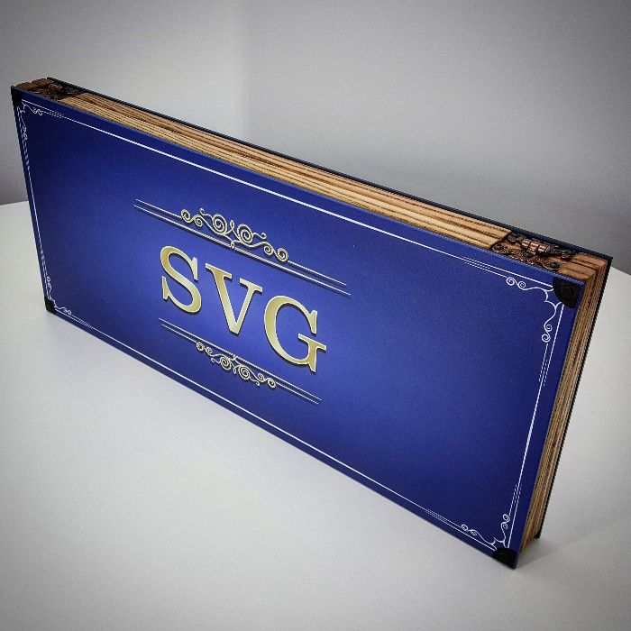 Нарды Хай-тек. Игровые из стекла каленого. Дизайн на заказ. Art-limit