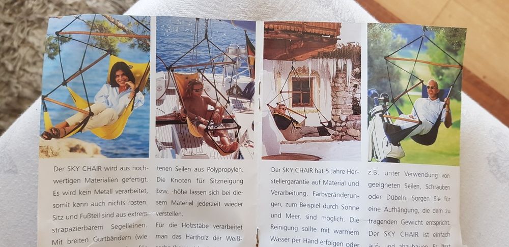 Hamak huśtawka wypoczynkowa