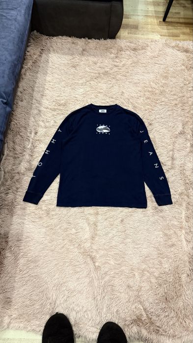 Кофта лонгслів лонгслив tommy jeans big logo томми джинс томи хилфигер томмі оригинал L