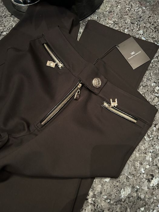 Spodnie elegackie Elisabetta Franchi r.M/L