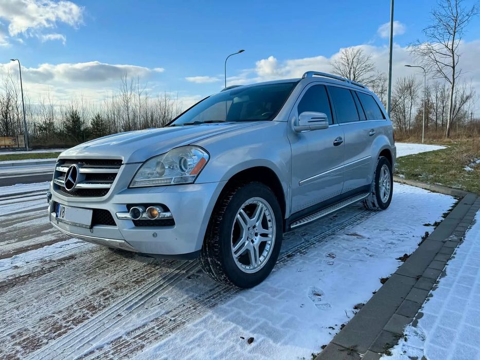 Mercedes-Benz GL GL450, 7G-Tronic, hak, 7 osób, BEZ RDZY, ŁADNY, SPRAWNY, zarej. w PL