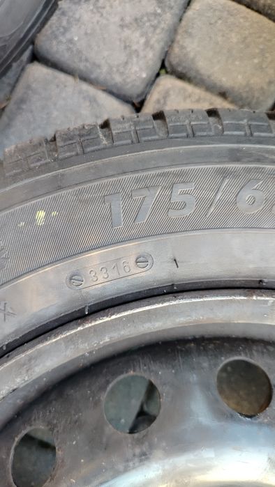Koła Fiat Punto opony zimowe 175/65/15