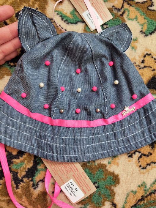 Панама літня на дівчинку р. 46,48,50