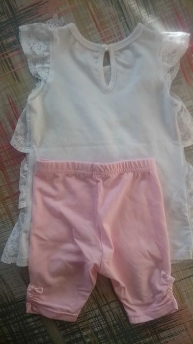 Гарний костюм Pink rabbit 8-12м