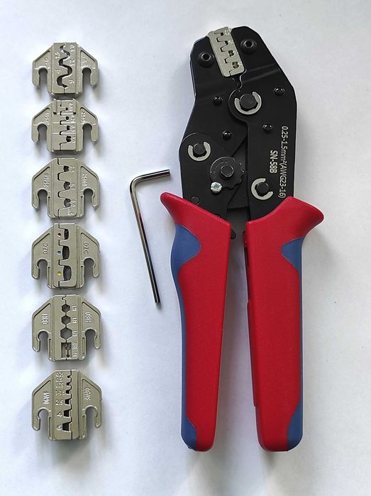 Кримпер Lion Rage, YEFYM, обжимка MC4, матриці SN-58B SN-2546B, 03H