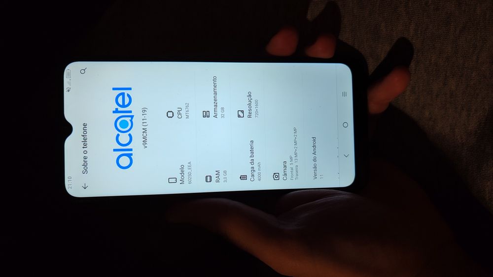 Telemóvel Alcatel 1s