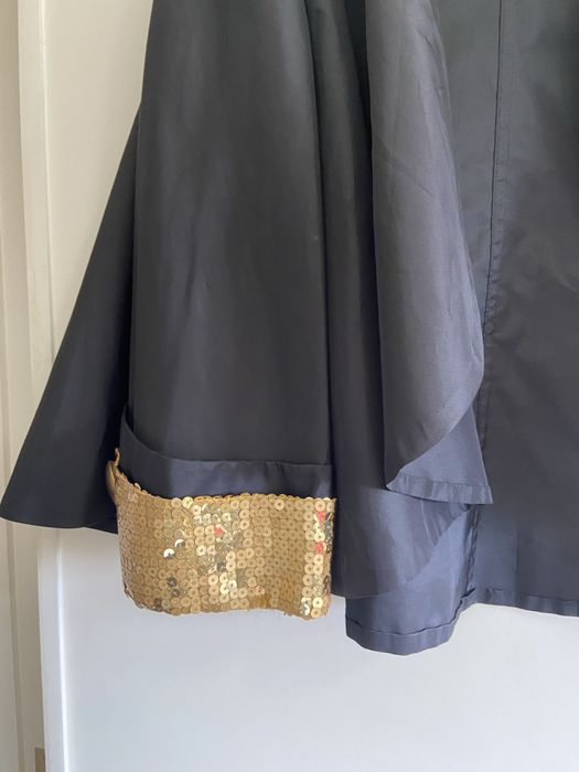 Vestido de noite com capa de AUGUSTUS - anos noventa