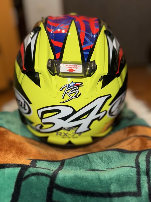 ARAI rx-7v evo kevin schwantz 30