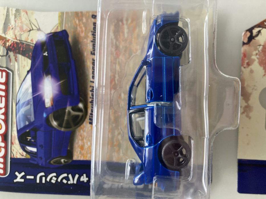 Zestaw 4 Majorette Japan Series x2 SkyLine Honda Civic Lancer evo 9 ;)