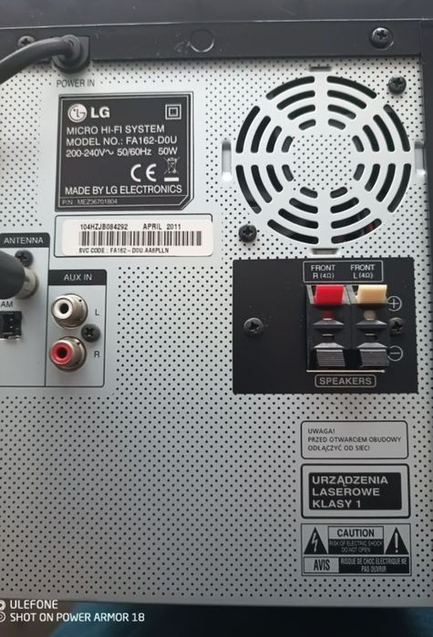 Mini wieża LG FA162 2x160 WATT