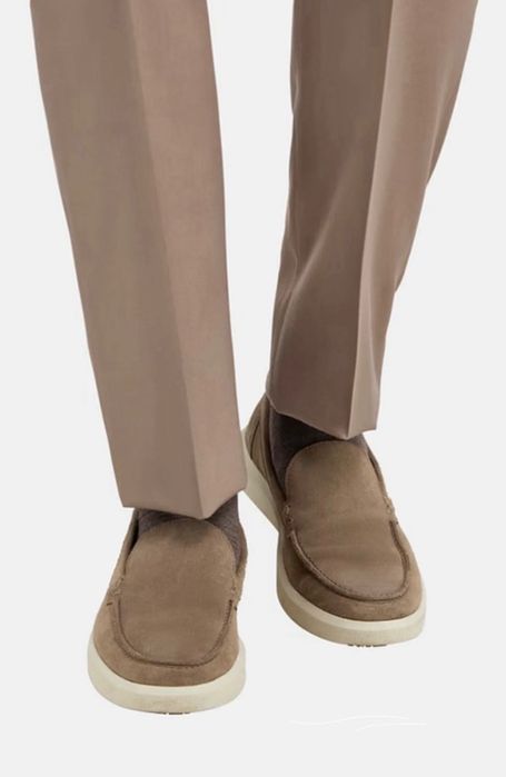 Nowe Mokasyny Boggi ze skóry zamszowej Rozmiar 42/8