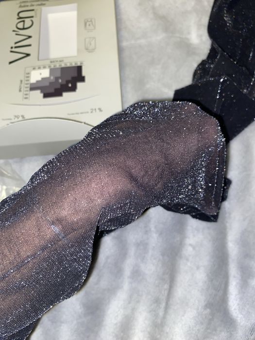 Колготки с люрексом 30 Den