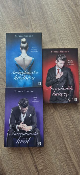 Seria książek Amerykański książę Sierra Simone