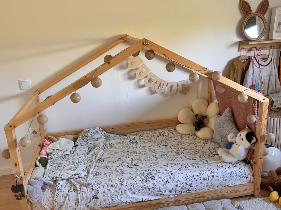 Cama Casinha Montessori + colchão