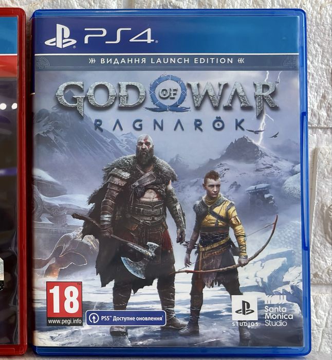 Гра God of War Ragnarok (рос.озвучка) PS4