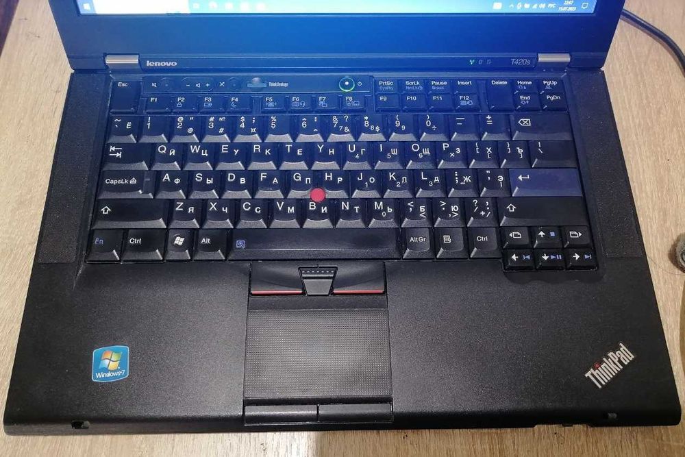 Ноутбук Lenovo T420s 14" Core i7-2620M 2.70GHz 4Gb 500HDD Win10 Pro
