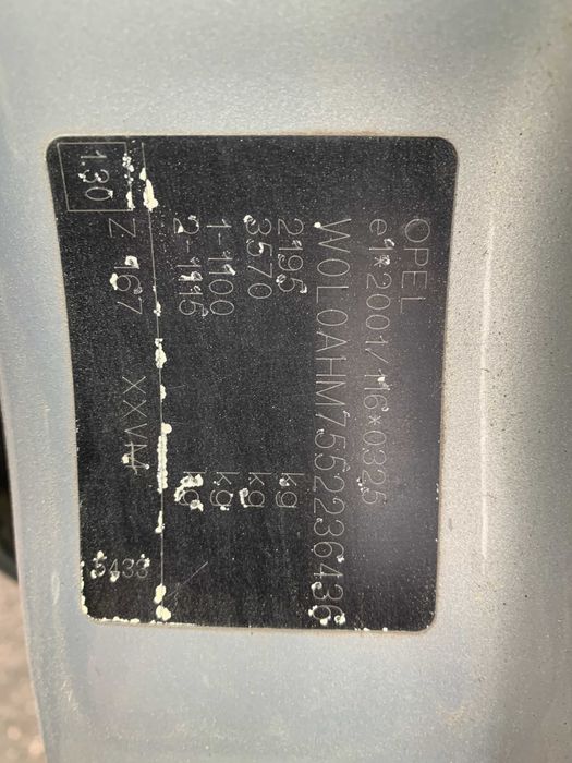 Opel Zafira B 1,9 cdti Samochody na części! Z19DT, Z167