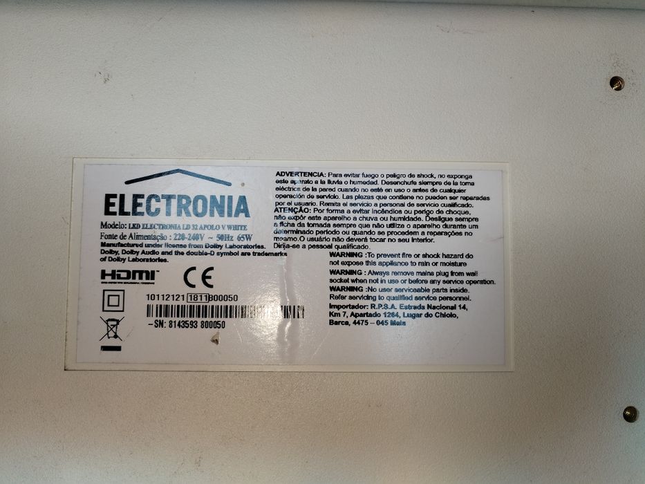 TV LCD Eletronia