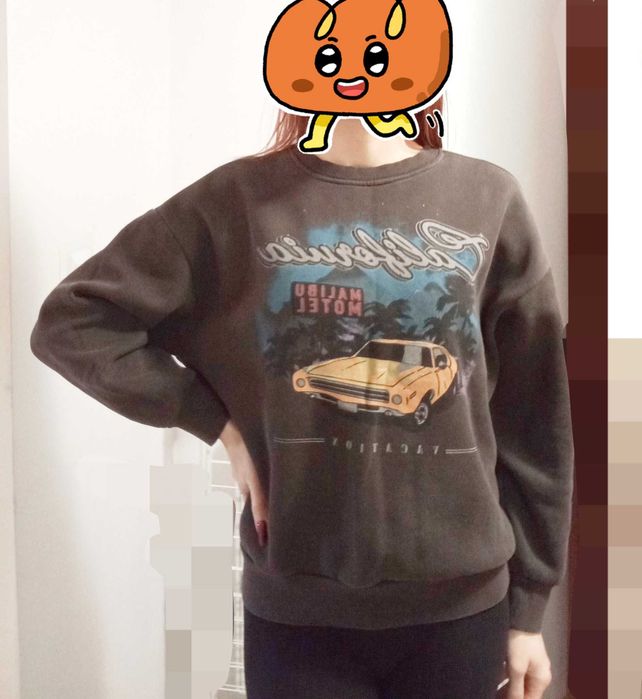 Bluza dresowa retro vintage bdb 36