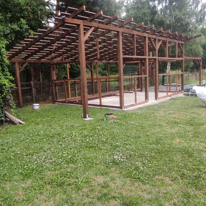 Konstrukcjie drewnianie do samodzielnego montażu