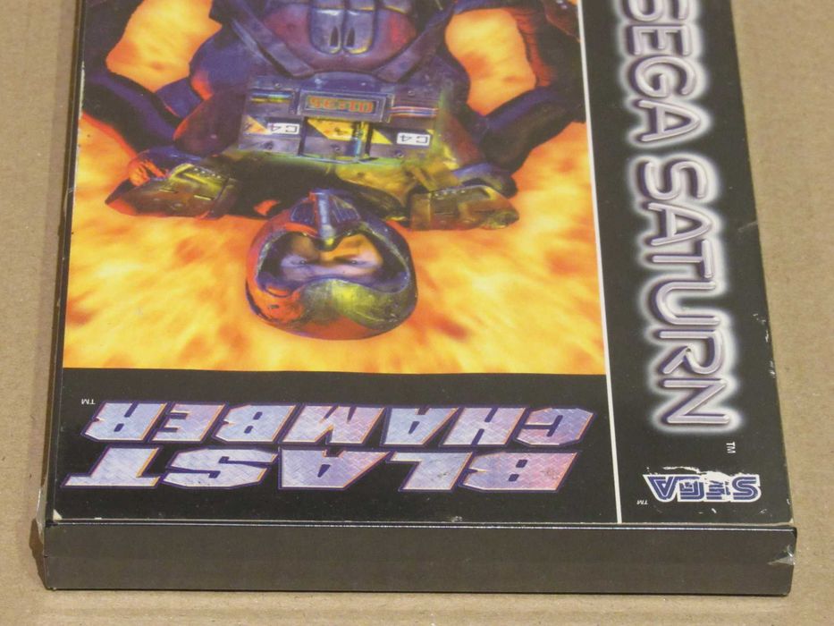 Jogo Sega Saturn Blast Chamber novo selado