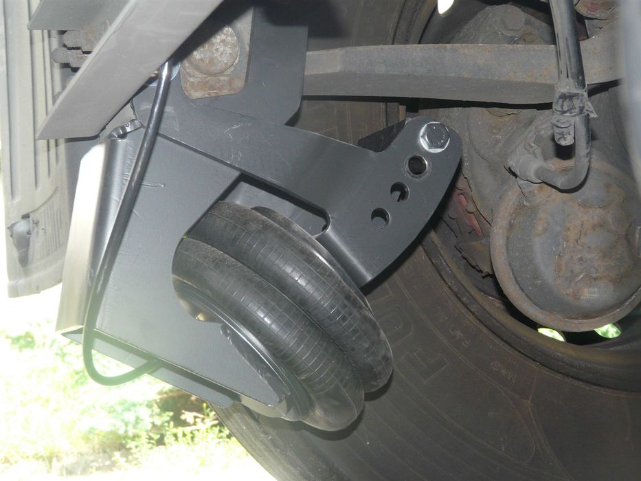 Zestaw podnoszonej osi Mercedes BPW SAF SCHMITZ Krone oś mechanizm