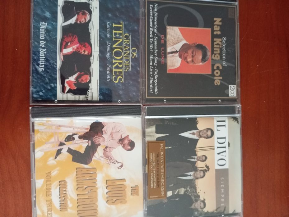 CD vários Sinatra BB King Nat King Cole