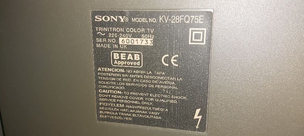 Televisão Sonyooooo