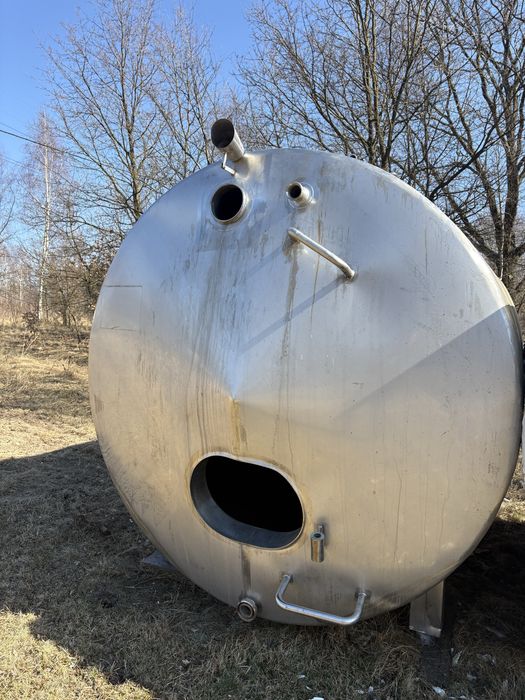 Zbiornik kwasoodporny 6300 l tank nierdzewny