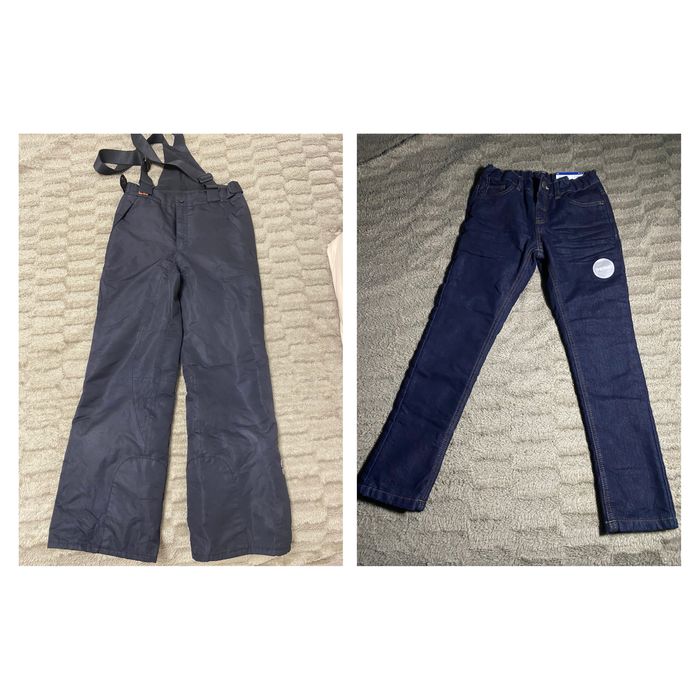 Термоджинси зріст 134 та лижні штани Glissade зріст 152 см