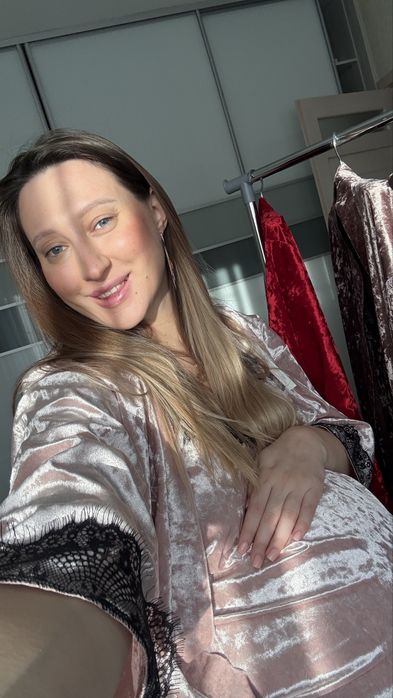 Піжама халат і сорочка. Подарунок на день закоханих!