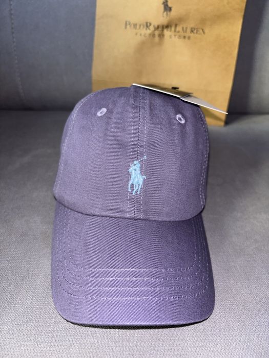 Czapka Ralph Lauren Fioletowa