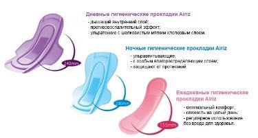 Жіночі прокладки - здоровʼя.  Також незвичайне застосування. 98 шт.