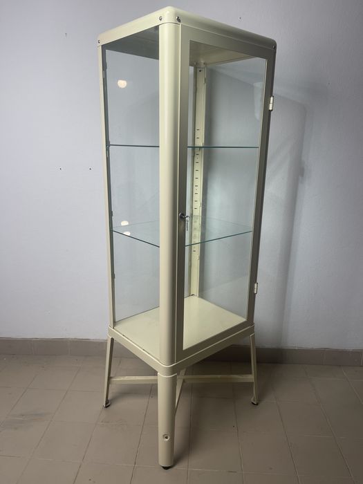 Armário Vitrine IKEA FABRIKÖR (Bege/Creme)